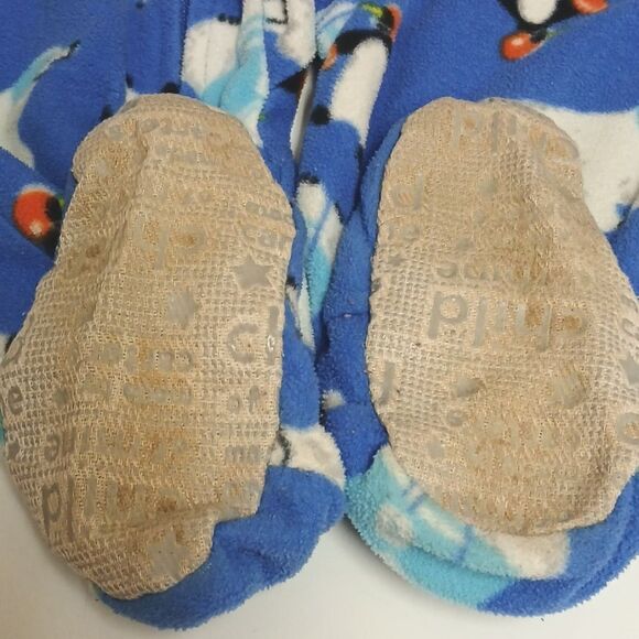 🩷CHILD OF MINE Footie one piece pajamas. Set of 2 for 12M - Picture 4 of 6